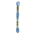 Echevette de coton mouliné spécial, 8m - Bleu gauloise - 813